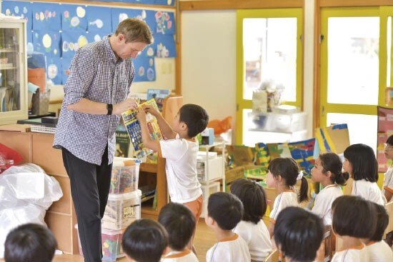 英語の授業の写真