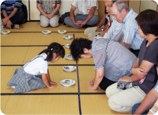 お招き会の様子